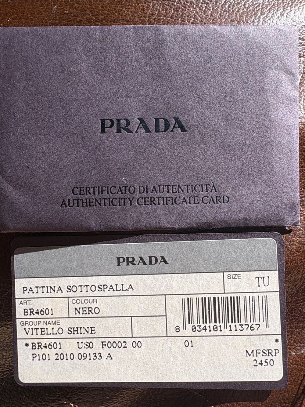 Prada Black Leather Fringe Shoulder Bag with Silver Hardware - Picture 9 of 9